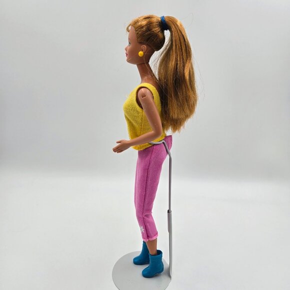 Vintage 1993 Camp Midge Barbie Doll Red Hair Sleeping Bag 11077 Mattel Read - Picture 7 of 16